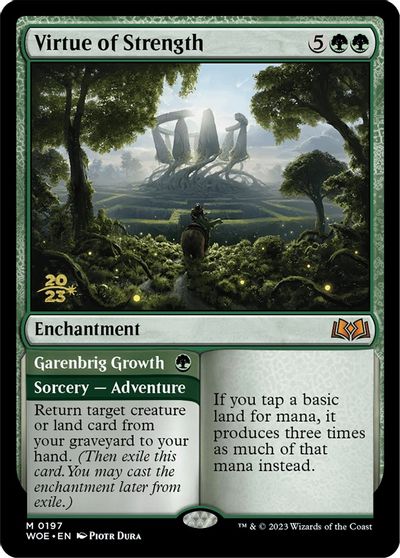 Virtue of Strength card art