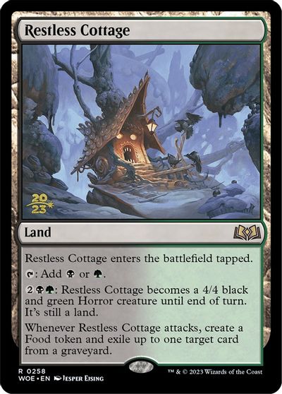 Restless Cottage card art