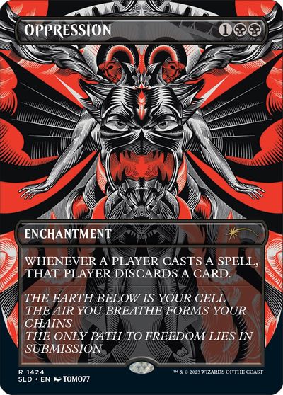 Oppression card art