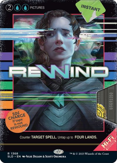 Rewind card art
