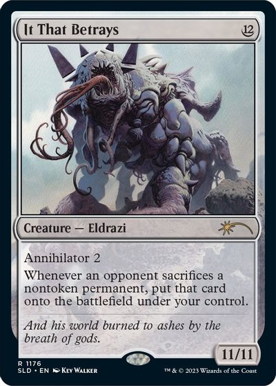 It That Betrays card art