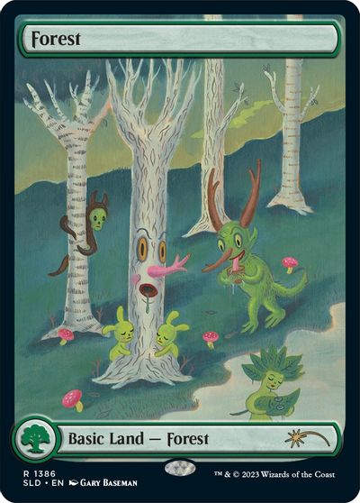 Forest (1386) card art