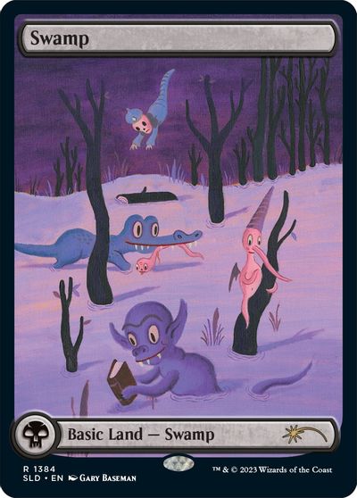 Swamp (1384) card art