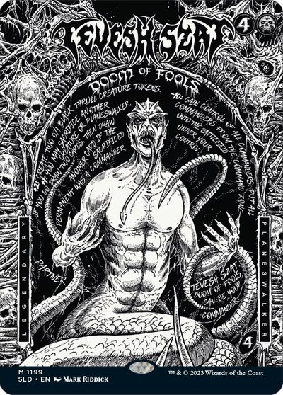 Tevesh Szat, Doom of Fools card art