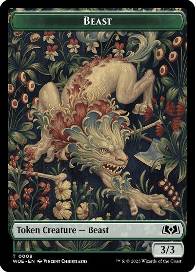 Beast Token card art