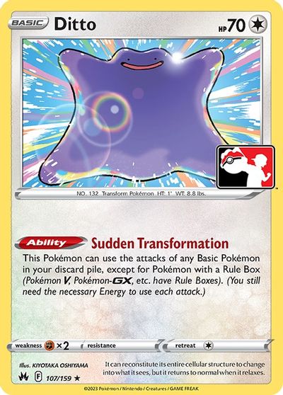 Ditto card art