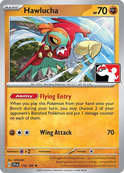 Hawlucha card art