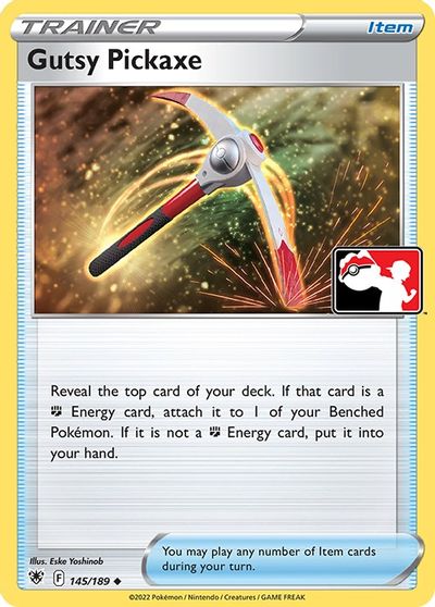 Gutsy Pickaxe - 145/189 card art