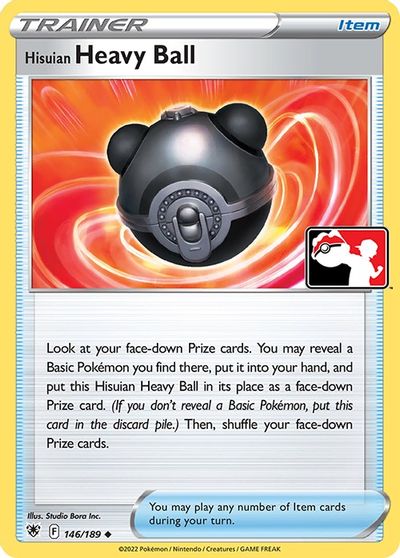 Hisuian Heavy Ball card art