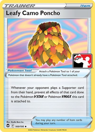 Leafy Camo Poncho card art