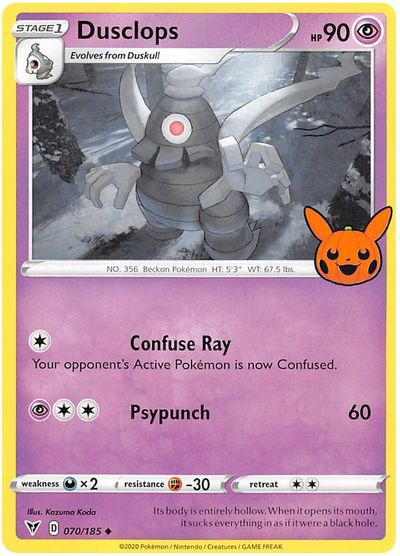 Dusclops card art