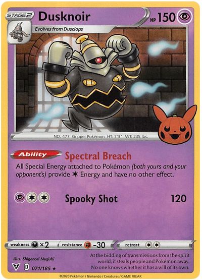 Dusknoir card art