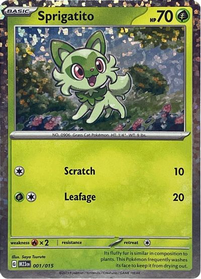 Sprigatito card art