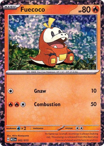 Fuecoco card art