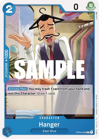 Hanger card art