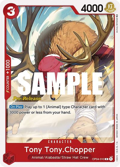 Tony Tony.Chopper card art