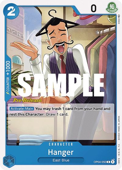 Hanger card art