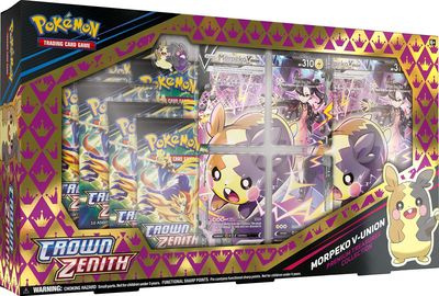 Morpeko V-UNION Premium Treasures Collection card art