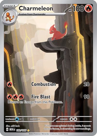 Charmeleon - 169/165 card art