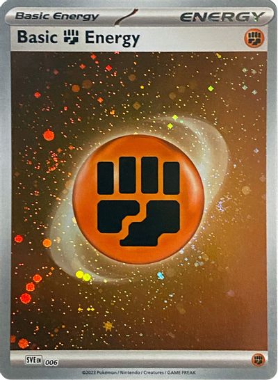 Basic Fighting Energy (Cosmos Holo) card art