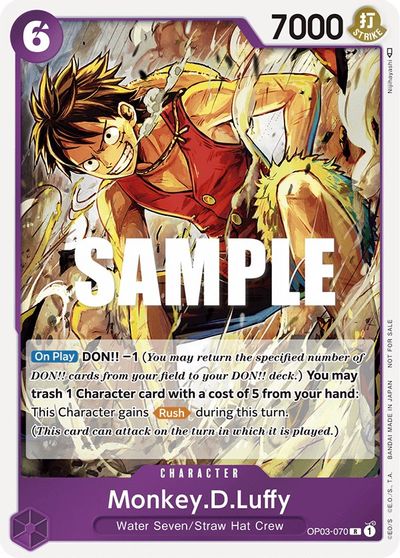 Monkey.D.Luffy (Dash Pack) card art