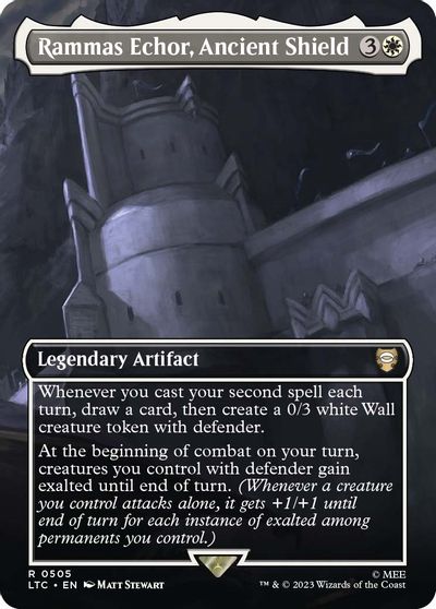 Rammas Echor, Ancient Shield (Borderless) card art