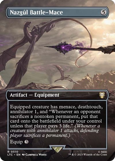 Nazgul Battle-Mace (Borderless) card art