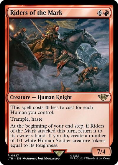 Riders of the Mark card art