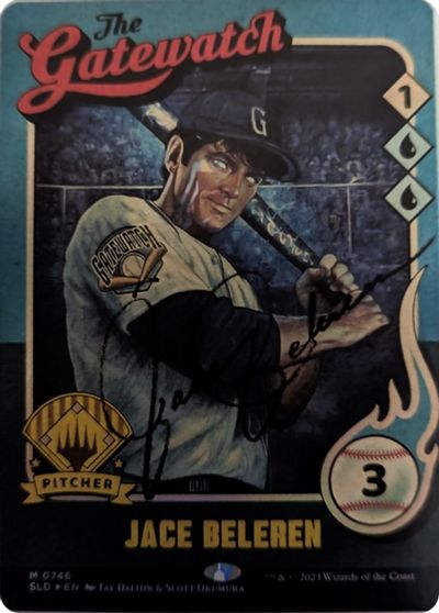 Jace Beleren (746) (Autographed) card art