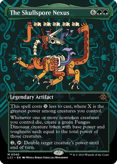 The Skullspore Nexus (Borderless) card art