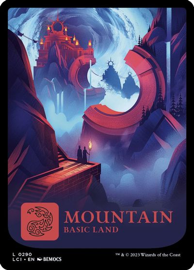 Mountain (0290) card art