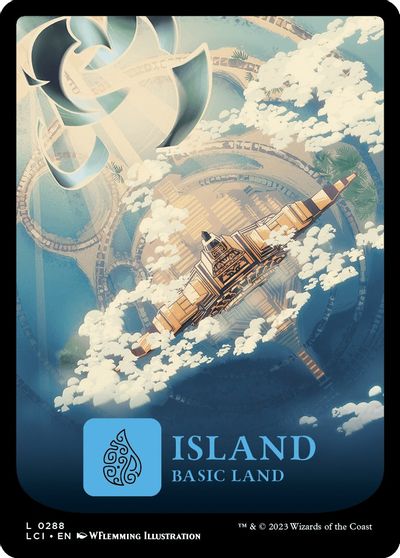 Island (0288) card art
