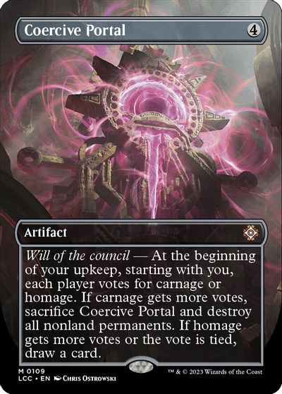 Coercive Portal (Borderless) card art