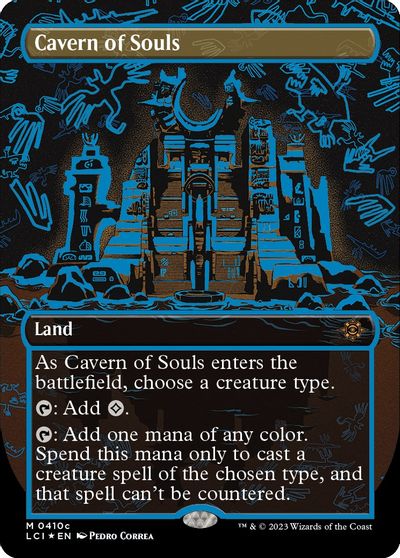 Cavern of Souls (0410c) (Borderless) card art