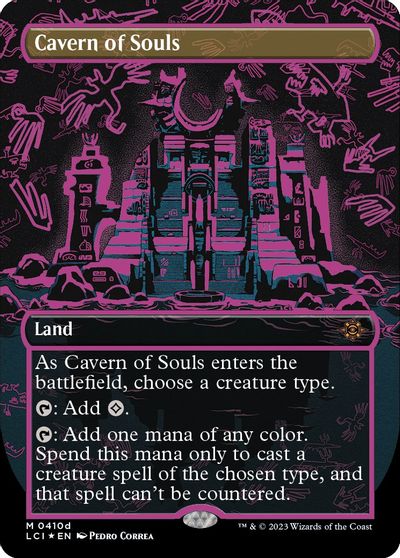 Cavern of Souls (0410d) (Borderless) card art