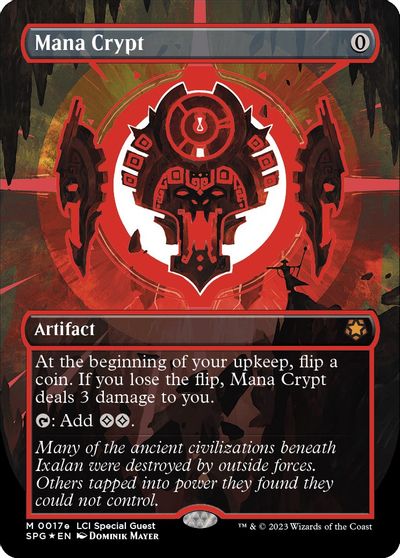 Mana Crypt (0017e) (Borderless) card art