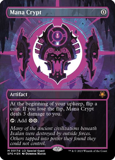 Mana Crypt (0017d) (Borderless) card art