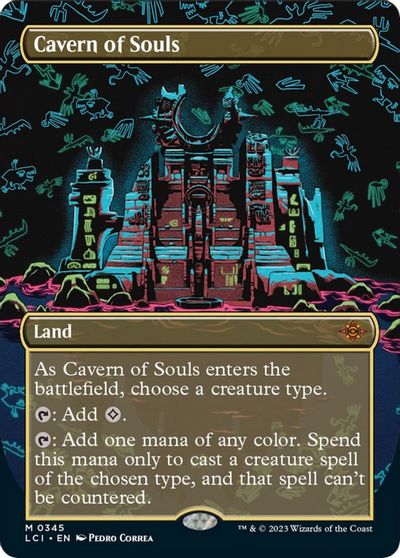 Cavern of Souls (0345) (Borderless) card art