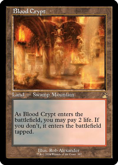 Blood Crypt (Retro Frame) card art