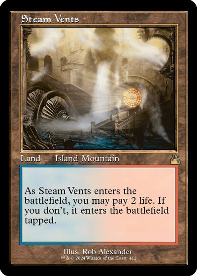 Steam Vents (Retro Frame) card art