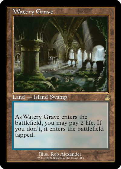 Watery Grave (Retro Frame) card art