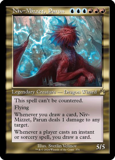 Niv-Mizzet, Parun (Retro Frame) card art
