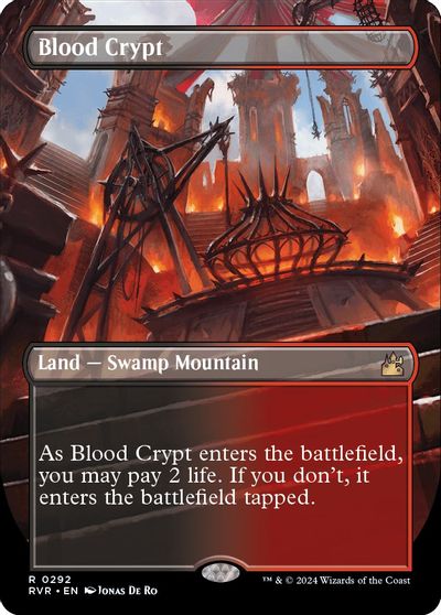 Blood Crypt (Borderless) card art