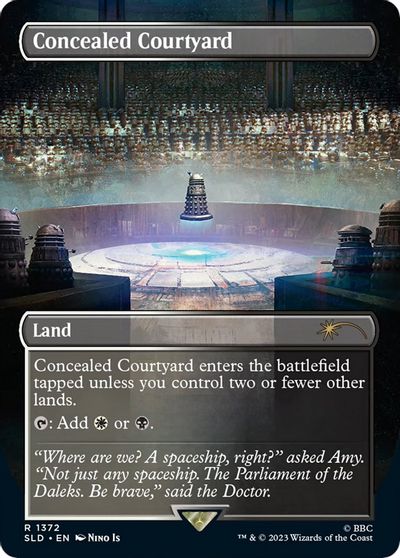 Concealed Courtyard card art