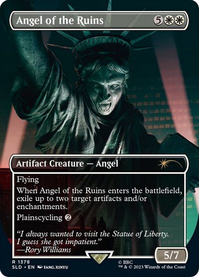 Angel of the Ruins (1378) card art