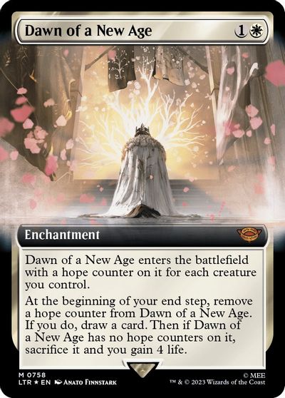Dawn of a New Age (Extended Art) (Surge Foil) card art