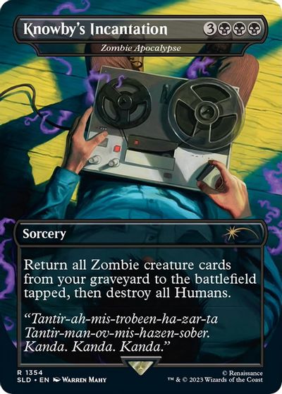 Knowby's Incantation - Zombie Apocalypse card art