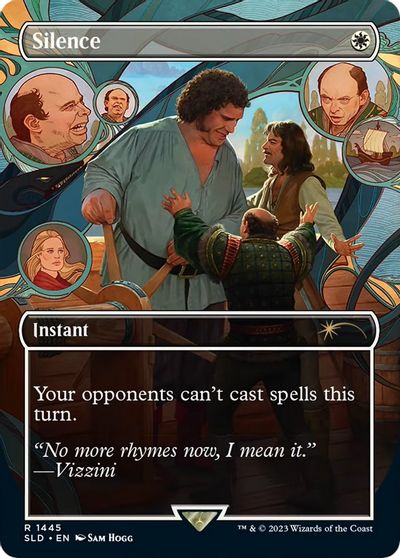 Silence (1445) card art
