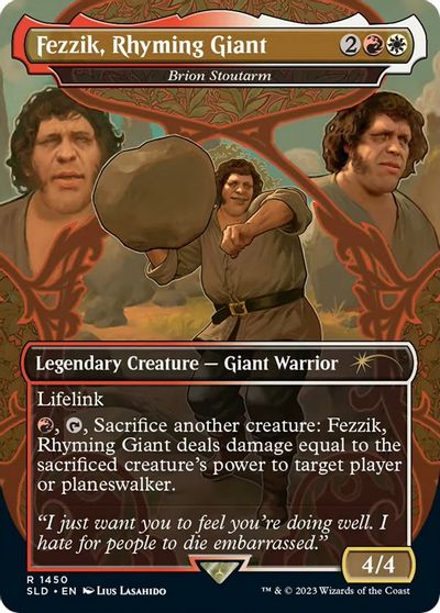 Fezzik, Rhyming Giant - Brion Stoutarm card art