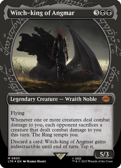Witch-king of Angmar (Showcase) (Surge Foil) card art